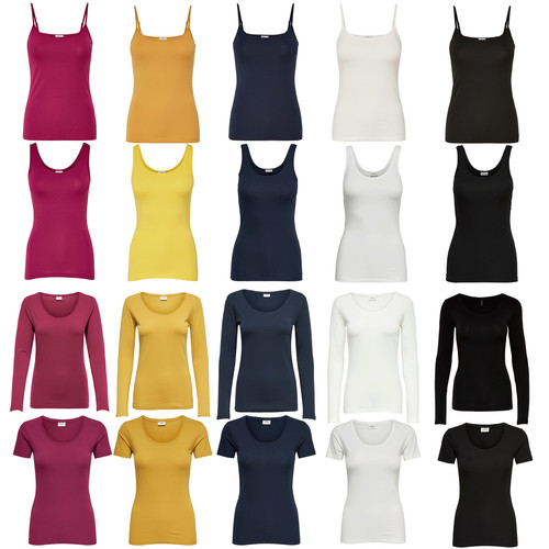 Only damen basic tank - top, kurz