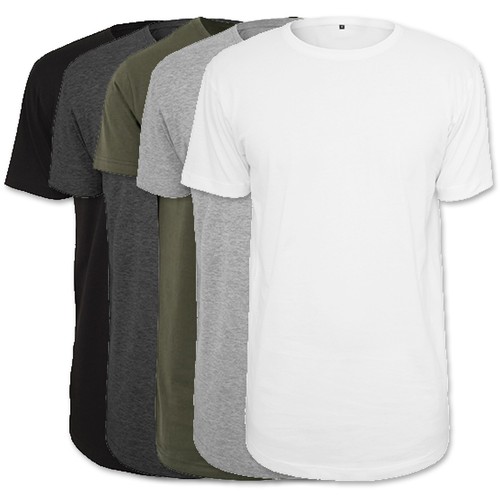 Herren shirt rundhals lang - shirt,