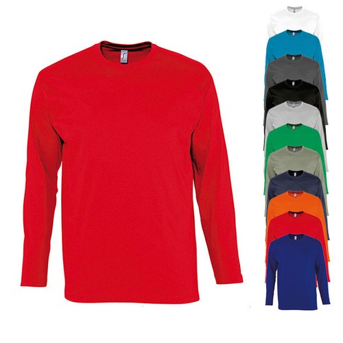 Langarm shirt rundhals - langarm,