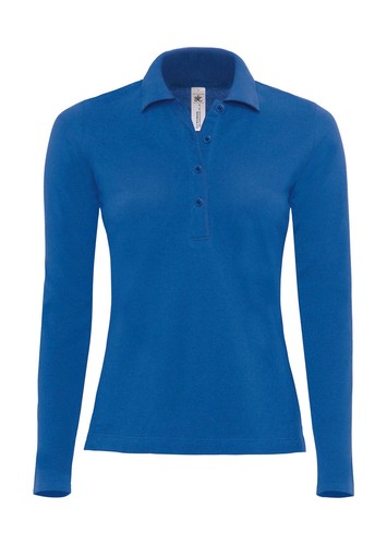 Damen langarm poloshirt - damen,