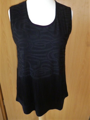 Shirt longshirt top ärmellos - shirt,