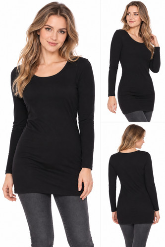 Mellice damen longshirt - mellice,