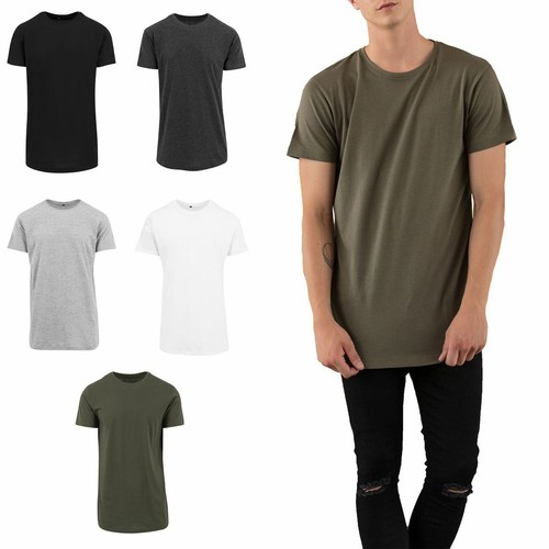 Herren langes shirt - t-shirt, oversize