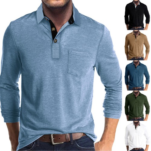 Herren langarmshirt poloshirt - herren,