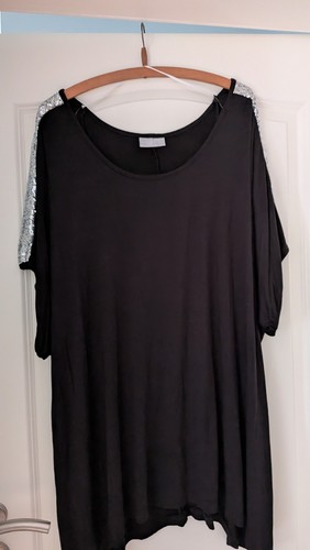 Damen longshirt schwarz - damen,
