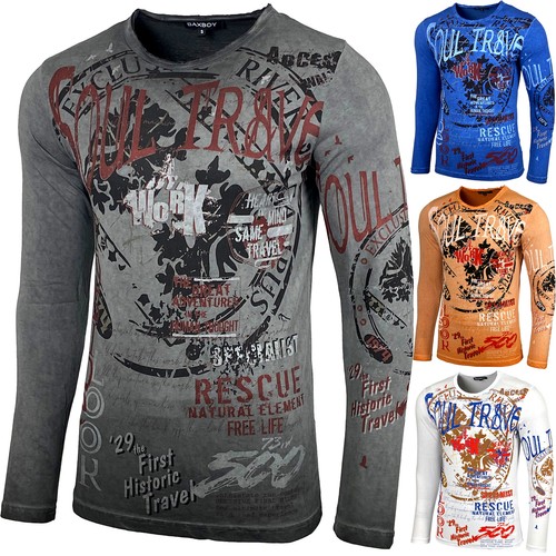 Herren longsleeve shirt - herren,