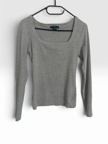 Amisu ripp langarmshirt damen - ripp-langarmshirt,