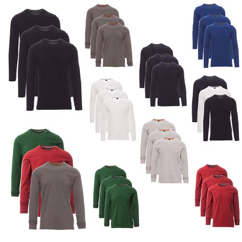 Herren langarm shirt 3er - langarm,